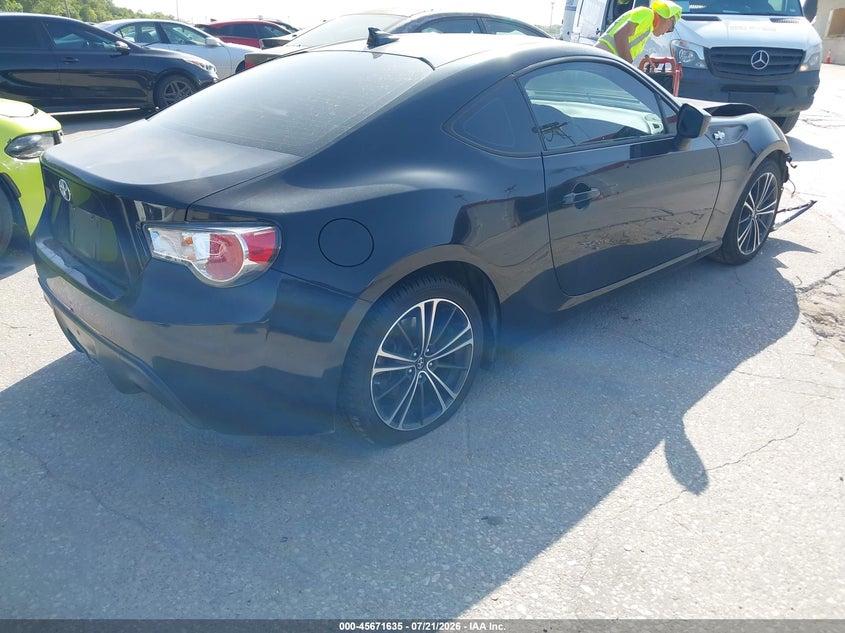 2013 Scion Fr-s VIN JF1ZNAA18D1709142 IAAI salvage auction — NORMAL WEAR, Salvage Title, sold $675 on 2026-09-01 (photo 4)