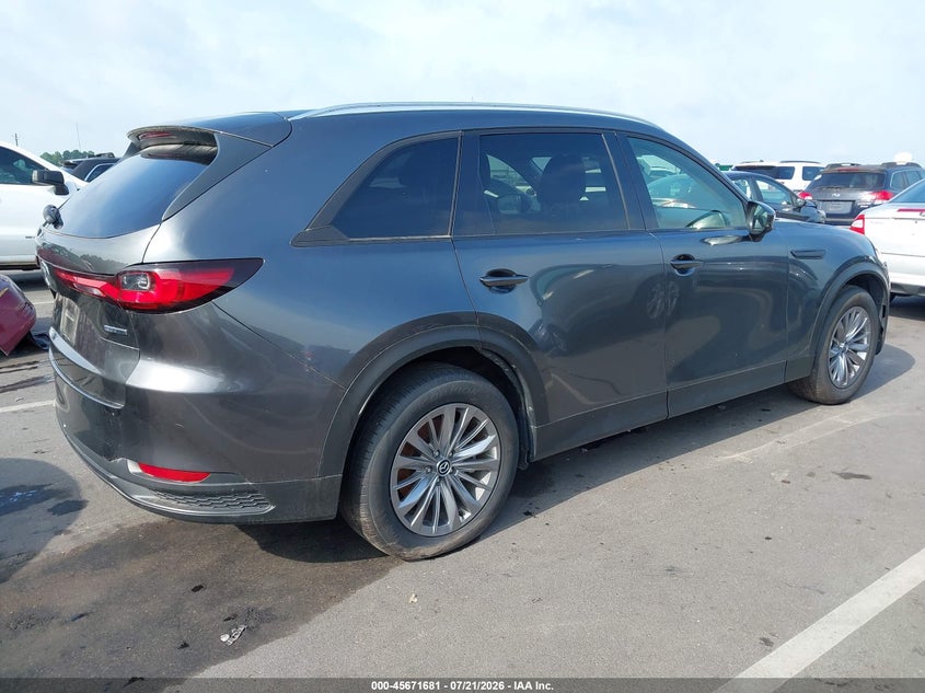 2024 Mazda Cx-90 VIN JM3KKBHD1R1141177 IAAI salvage auction — RIGHT FRONT, Clear (North Carolina), sold $11,300 on 2026-07-31 (photo 4)