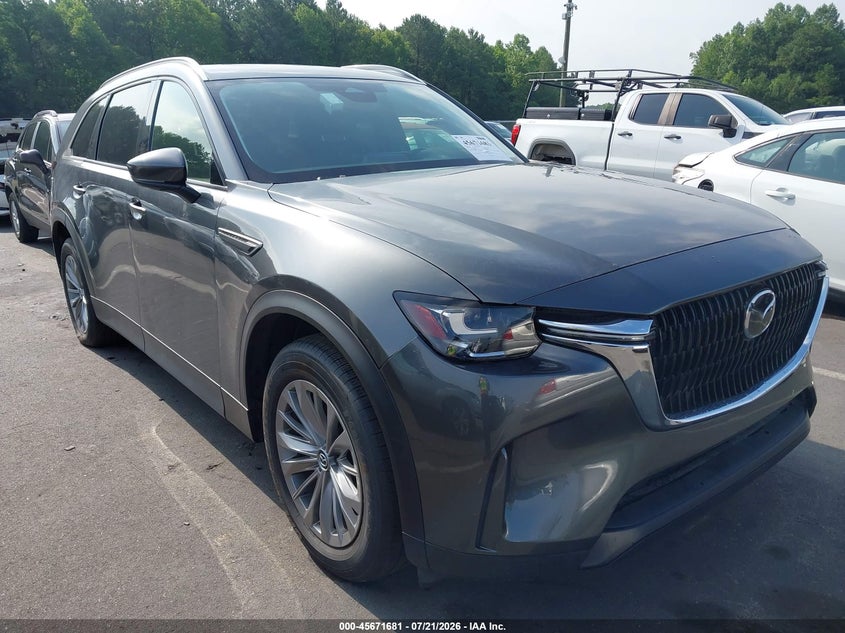 2024 Mazda Cx-90 VIN JM3KKBHD1R1141177 IAAI salvage auction — RIGHT FRONT, Clear (North Carolina), sold $11,300 on 2026-07-31 (photo 6)
