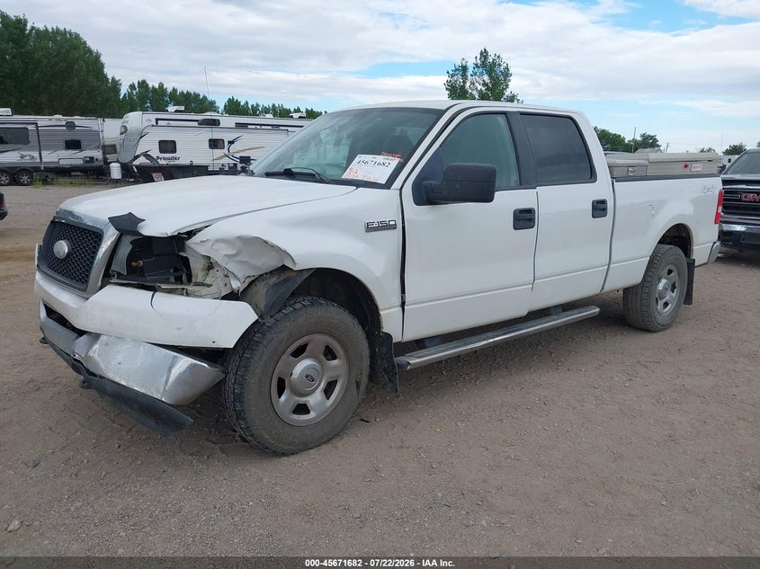 2008 Ford F-150 VIN 1FTPW14V48FB22281 IAAI salvage auction — LEFT FRONT, Clear (Wyoming), sold $350 on 2026-09-11 (photo 2)