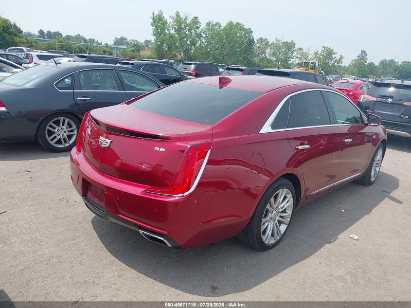 2018 Cadillac Xts VIN 2G61M5S37J9131238 IAAI salvage auction — HAIL, Salvage (Ohio), sold $5,900 on 2026-07-25 (photo 4)
