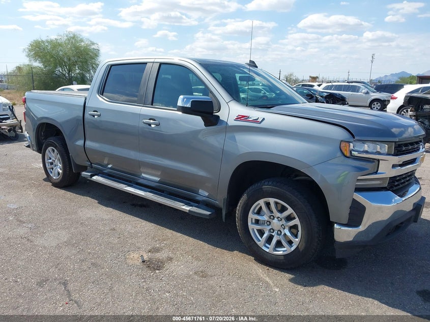 2019 Chevrolet Silverado VIN 3GCUYDED7KG179892 IAAI salvage auction — LEFT FRONT, Salvage Title, sold $9,900 on 2026-07-31 (photo 1)