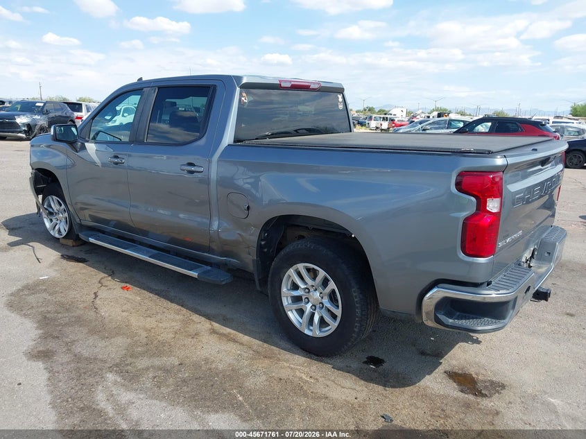 2019 Chevrolet Silverado VIN 3GCUYDED7KG179892 IAAI salvage auction — LEFT FRONT, Salvage Title, sold $9,900 on 2026-07-31 (photo 3)