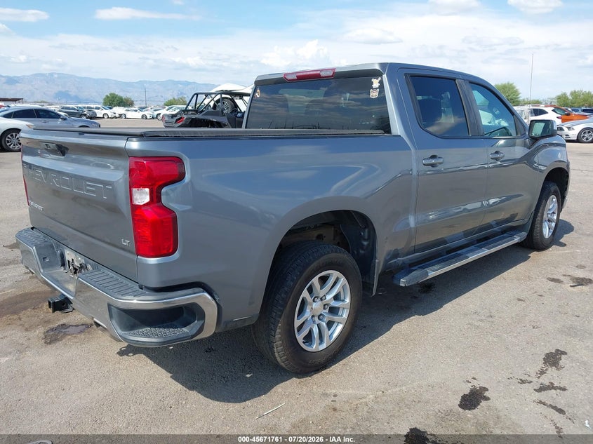 2019 Chevrolet Silverado VIN 3GCUYDED7KG179892 IAAI salvage auction — LEFT FRONT, Salvage Title, sold $9,900 on 2026-07-31 (photo 4)