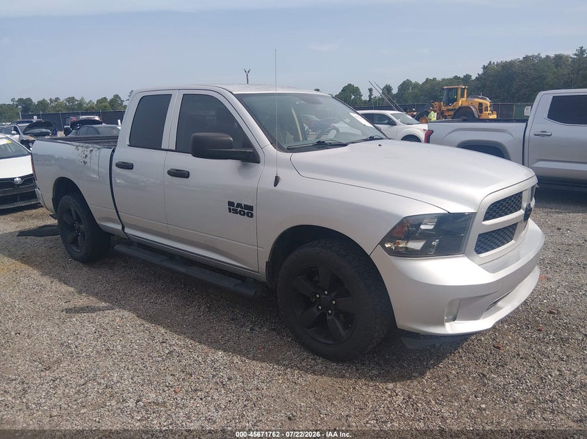 2018 Ram 1500 VIN 1C6RR6FG2JS337285 IAAI salvage auction — EXTERIOR BURN, Wait Title, sold $3,750 on 2026-10-08 (photo 1)