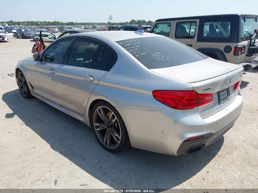 2020 BMW 5er VIN WBAJS7C03LCD45481 IAAI salvage auction — WATER/FLOOD, Wait Title, sold $14,600 on 2026-08-05 (photo 3)