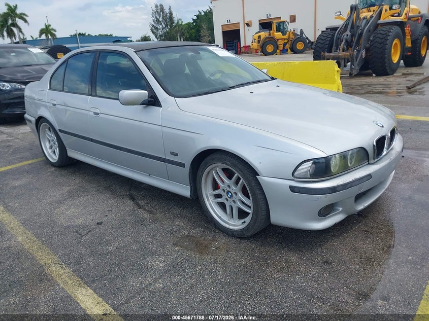 2003 BMW 5 series VIN WBADN53453GF71882 IAAI salvage auction — NORMAL WEAR, Salvage (Florida), sold $2,350 on 2026-07-30 (photo 1)