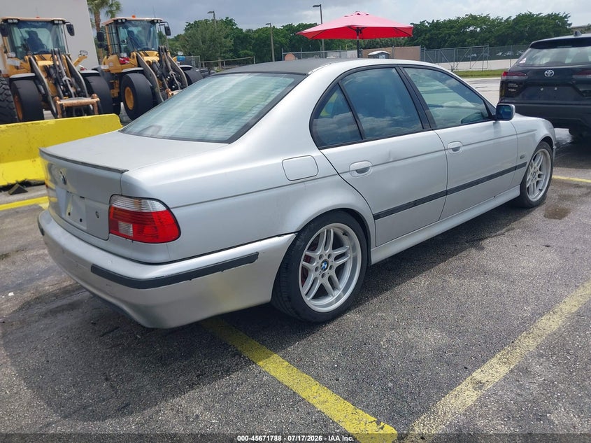 2003 BMW 5 series VIN WBADN53453GF71882 IAAI salvage auction — NORMAL WEAR, Salvage (Florida), sold $2,350 on 2026-07-30 (photo 4)