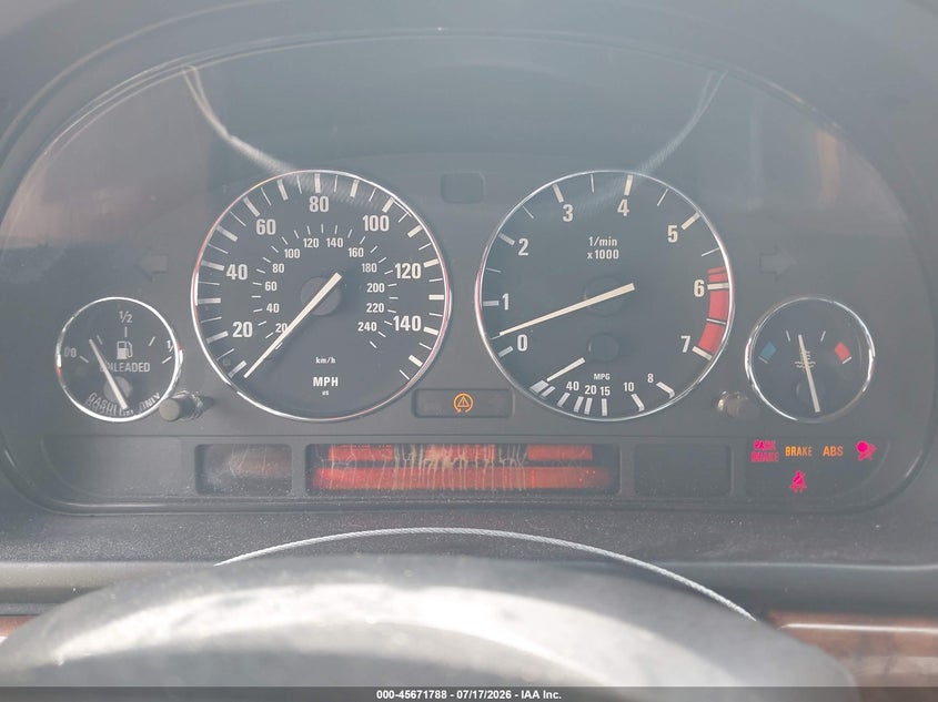 2003 BMW 5 series VIN WBADN53453GF71882 IAAI salvage auction — NORMAL WEAR, Salvage (Florida), sold $2,350 on 2026-07-30 (photo 7)
