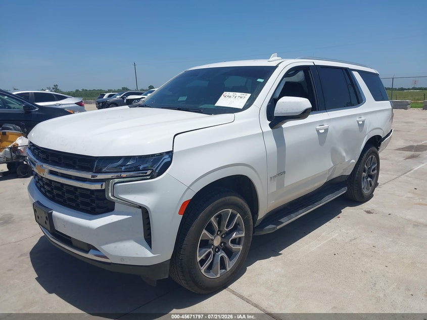 2024 Chevrolet Tahoe VIN 1GNSCMKD3RR364114 IAAI salvage auction — REAR END, Salvage (Texas), sold $25,200 on 2026-09-25 (photo 2)