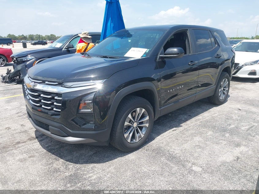 2026 Chevrolet Equinox VIN 3GNAXHEG0TL288315 IAAI salvage auction — LEFT REAR, Clear (Florida), sold $7,600 on 2026-07-29 (photo 2)