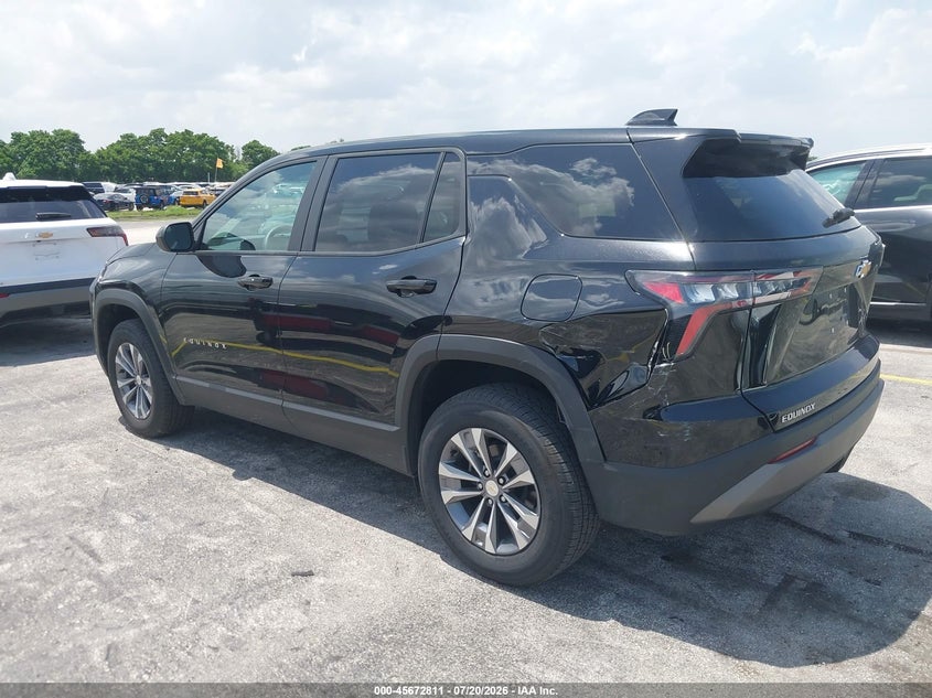 2026 Chevrolet Equinox VIN 3GNAXHEG0TL288315 IAAI salvage auction — LEFT REAR, Clear (Florida), sold $7,600 on 2026-07-29 (photo 6)