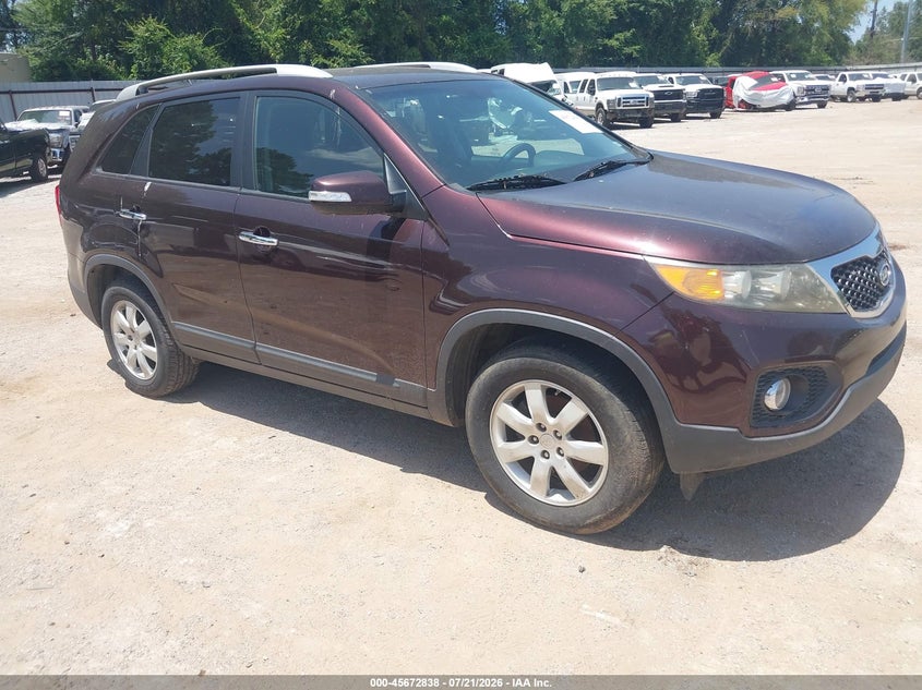 2011 Kia Sorento VIN 5XYKT4A11BG100815 IAAI salvage auction — NORMAL WEAR, Original (Texas), sold $25 on 2026-07-30 (photo 1)