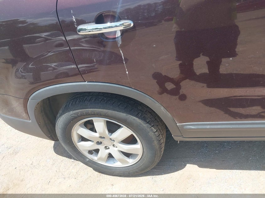 2011 Kia Sorento VIN 5XYKT4A11BG100815 IAAI salvage auction — NORMAL WEAR, Original (Texas), sold $25 on 2026-07-30 (photo 6)