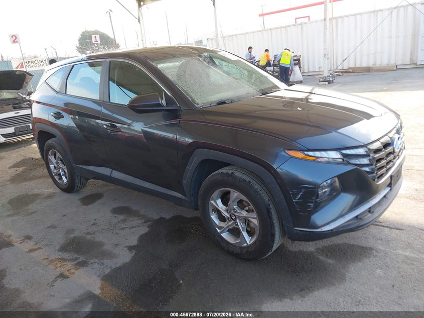 2022 Hyundai Tucson VIN 5NMJACAE2NH034008 IAAI salvage auction — ROOF, Salvage (California), sold $4,750 on 2026-07-29 (photo 1)