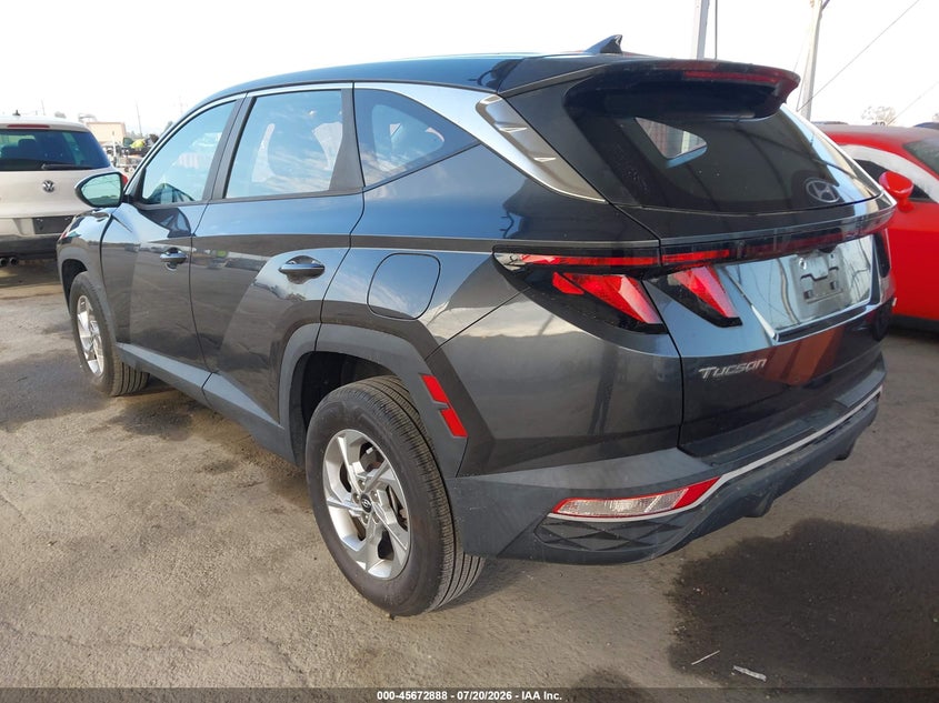 2022 Hyundai Tucson VIN 5NMJACAE2NH034008 IAAI salvage auction — ROOF, Salvage (California), sold $4,750 on 2026-07-29 (photo 3)