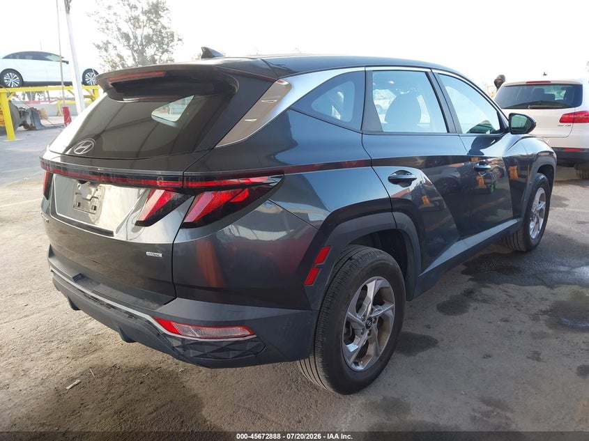 2022 Hyundai Tucson VIN 5NMJACAE2NH034008 IAAI salvage auction — ROOF, Salvage (California), sold $4,750 on 2026-07-29 (photo 4)
