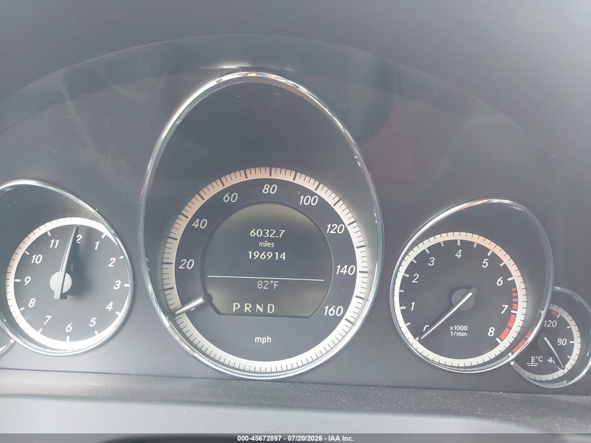 2010 Mercedes-benz E-class VIN WDDKJ7CB0AF034083 IAAI salvage auction — NORMAL WEAR, Clear (Virginia), sold $825 on 2026-08-12 (photo 7)
