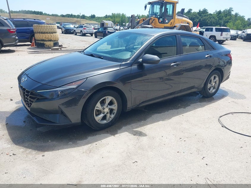 2023 Hyundai Elantra VIN 5NPLL4AG8PH102375 IAAI salvage auction — NORMAL WEAR, Sf97 (New Hampshire), sold $10,250 on 2026-08-20 (photo 2)