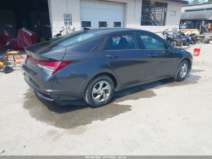 2023 Hyundai Elantra VIN 5NPLL4AG8PH102375 IAAI salvage auction — NORMAL WEAR, Sf97 (New Hampshire), sold $10,250 on 2026-08-20 (photo 4)