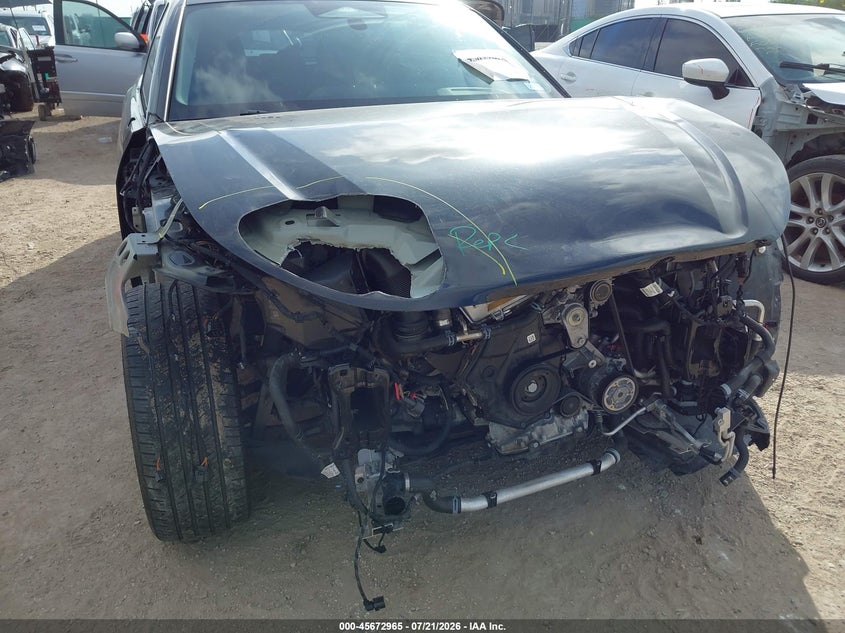 2025 Audi A5 VIN WAU2BCFU8SN036178 IAAI salvage auction — FRONT END, Salvage Title, sold $13,850 on 2026-09-14 (photo 6)