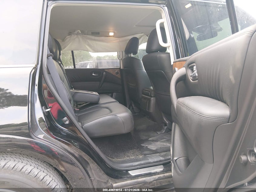 2024 Nissan Armada VIN JN8AY2BDXR9707516 IAAI salvage auction — LEFT SIDE, Clear (South Carolina), sold $23,200 on 2026-09-08 (photo 8)