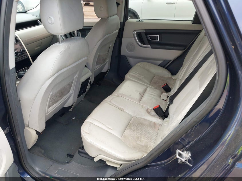 2016 Land rover Discovery sport VIN SALCP2BG5GH580557 IAAI salvage auction — MECHANICAL, Clear (Florida), sold $25 on 2026-07-29 (photo 8)