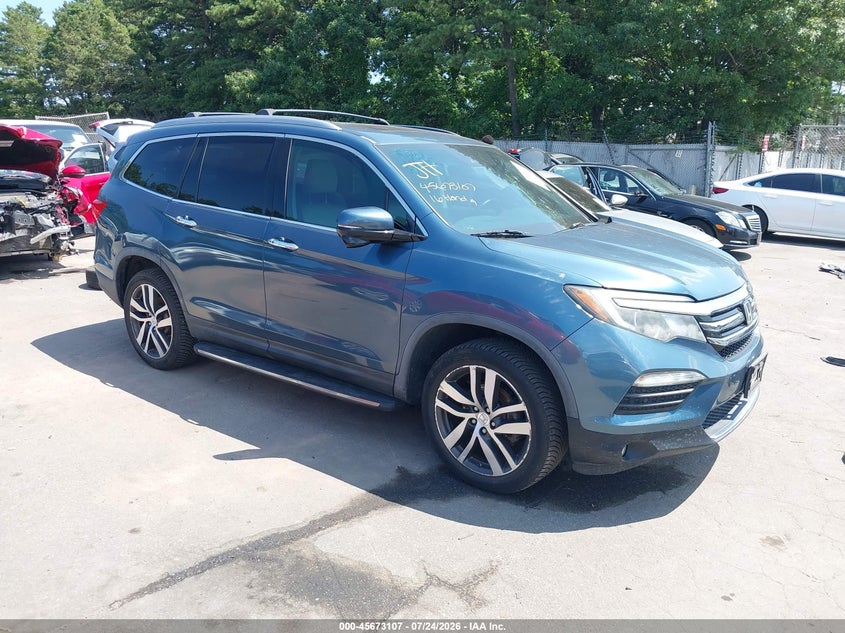 2016 Honda Pilot VIN 5FNYF6H96GB022183 — IAAI salvage auction photo