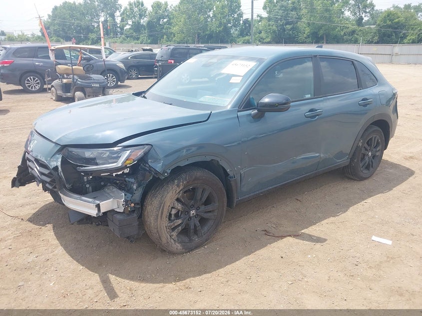 2026 Honda Hr-v VIN 3CZRZ2H54TM701841 IAAI salvage auction — FRONT END, Wait Title, sold $9,350 on 2026-08-20 (photo 2)