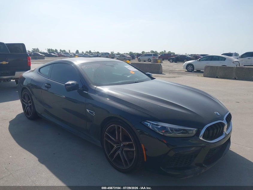 2020 BMW M8 VIN WBSAE0C04LCE17489 — IAAI salvage auction photo