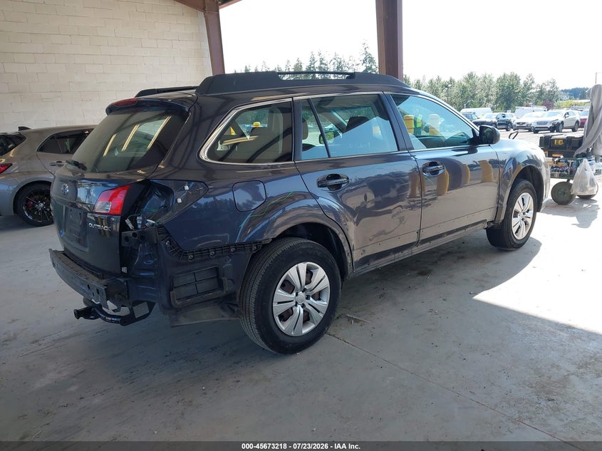 2011 Subaru Outback VIN 4S4BRBAC0B3340359 IAAI salvage auction — LEFT & RIGHT, Bill Of Sale (Washington), sold $1,550 on 2026-08-03 (photo 4)