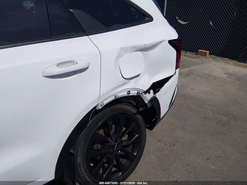 2023 Kia Sorento VIN 5XYRK4LF2PG209494 IAAI salvage auction — LEFT REAR, Salvage Title, sold $13,400 on 2026-09-02 (photo 6)
