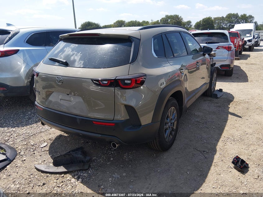 2026 Mazda Cx-50 VIN 7MMVABXL2TN457303 IAAI salvage auction — LEFT FRONT, Original (Texas), sold $10,625 on 2026-09-01 (photo 4)