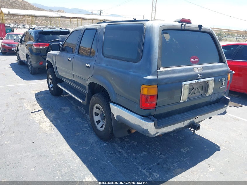 1994 Toyota 4runner VIN JT3VN29V8R0035937 IAAI salvage auction — NORMAL WEAR, Clear - Dealer Only (California), sold $1,625 on 2026-07-29 (photo 3)