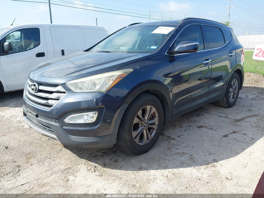 2013 Hyundai Santa fe VIN 5XYZU3LB4DG108230 IAAI salvage auction — NORMAL WEAR, Original (Texas), sold $1,550 on 2026-07-29 (photo 2)