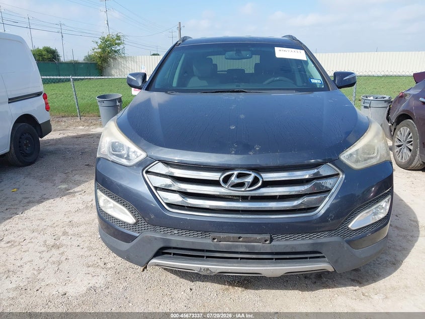 2013 Hyundai Santa fe VIN 5XYZU3LB4DG108230 IAAI salvage auction — NORMAL WEAR, Original (Texas), sold $1,550 on 2026-07-29 (photo 6)