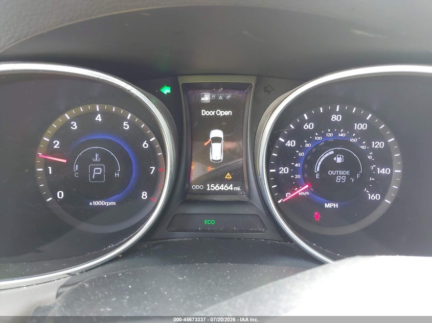 2013 Hyundai Santa fe VIN 5XYZU3LB4DG108230 IAAI salvage auction — NORMAL WEAR, Original (Texas), sold $1,550 on 2026-07-29 (photo 7)