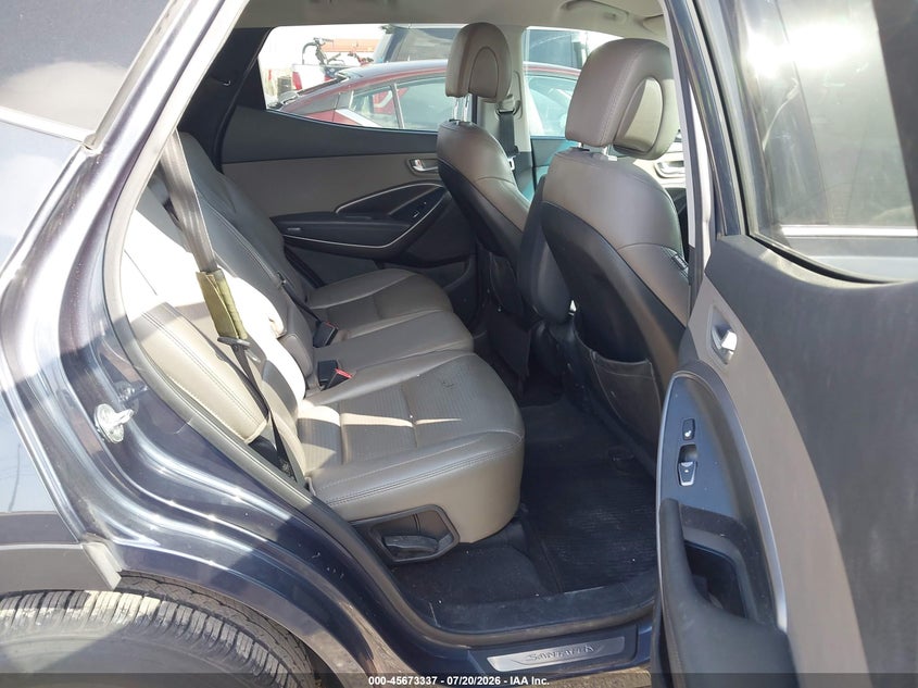 2013 Hyundai Santa fe VIN 5XYZU3LB4DG108230 IAAI salvage auction — NORMAL WEAR, Original (Texas), sold $1,550 on 2026-07-29 (photo 8)