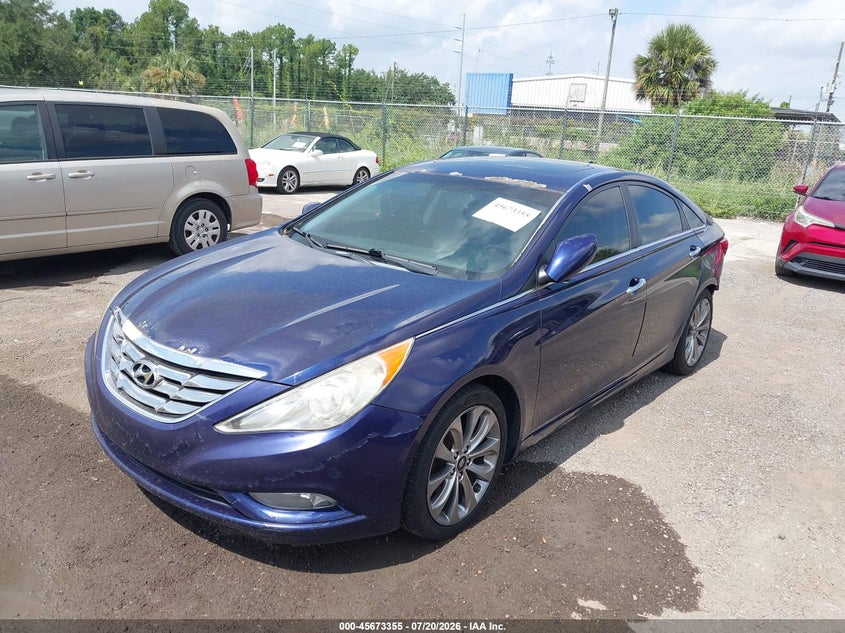 2012 Hyundai Sonata VIN 5NPEC4AC8CH450676 IAAI salvage auction — REAR END, Rebuildable (Florida), sold $25 on 2026-07-29 (photo 2)