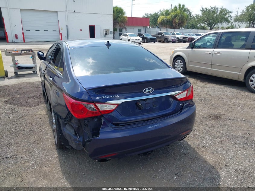 2012 Hyundai Sonata VIN 5NPEC4AC8CH450676 IAAI salvage auction — REAR END, Rebuildable (Florida), sold $25 on 2026-07-29 (photo 6)