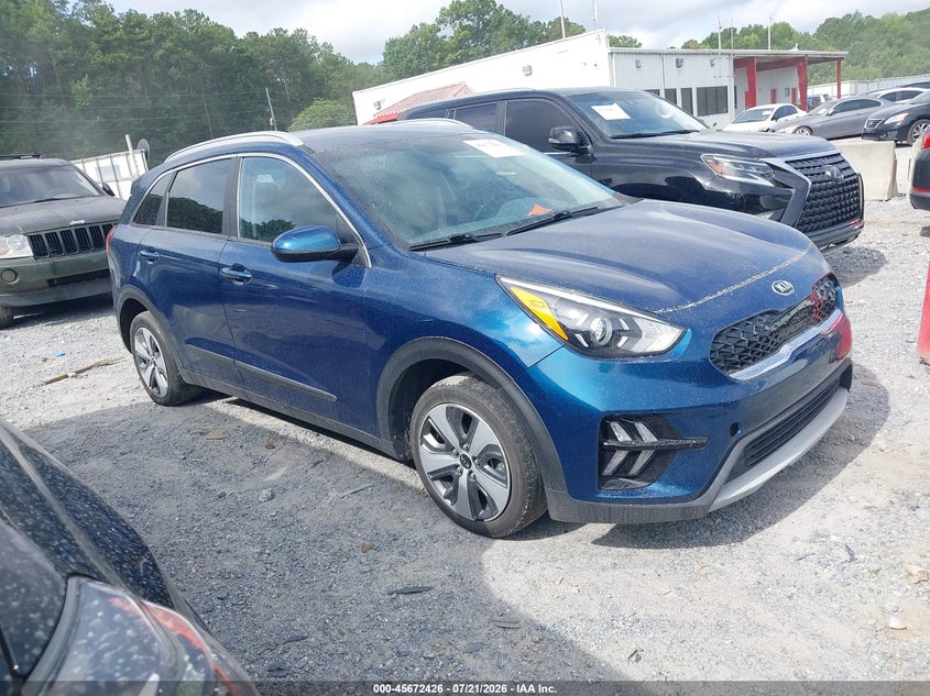 2020 Kia Niro VIN KNDCB3LC3L5396723 IAAI salvage auction — NORMAL WEAR, Clear (Georgia), sold $1,150 on 2026-07-28 (photo 1)