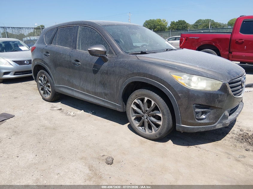 2016 Mazda Cx-5 VIN JM3KE4DY8G0627242 IAAI salvage auction — NORMAL WEAR, Clear (Kansas), sold $2,150 on 2026-07-31 (photo 1)