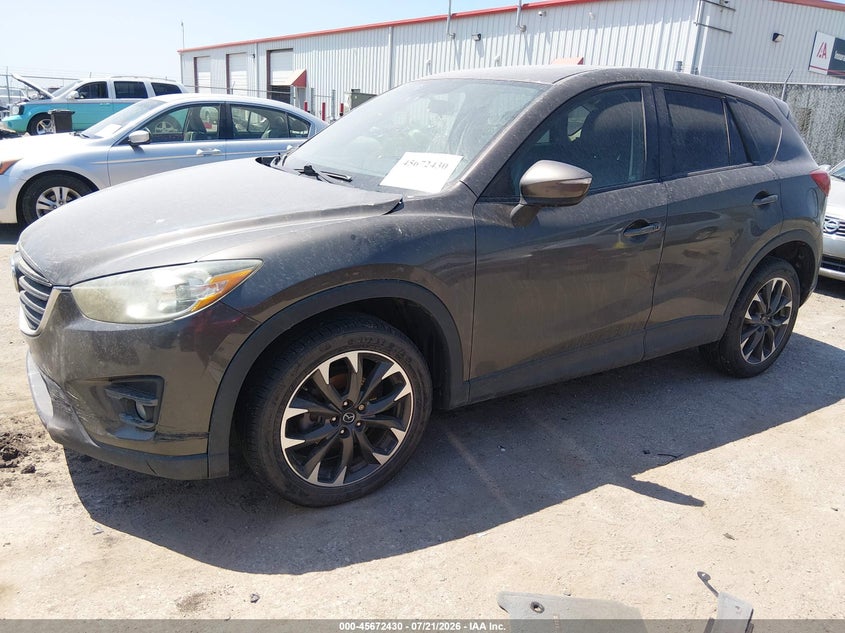 2016 Mazda Cx-5 VIN JM3KE4DY8G0627242 IAAI salvage auction — NORMAL WEAR, Clear (Kansas), sold $2,150 on 2026-07-31 (photo 2)