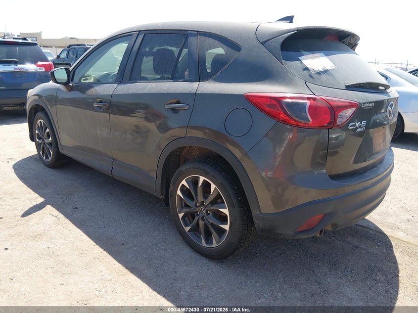 2016 Mazda Cx-5 VIN JM3KE4DY8G0627242 IAAI salvage auction — NORMAL WEAR, Clear (Kansas), sold $2,150 on 2026-07-31 (photo 3)