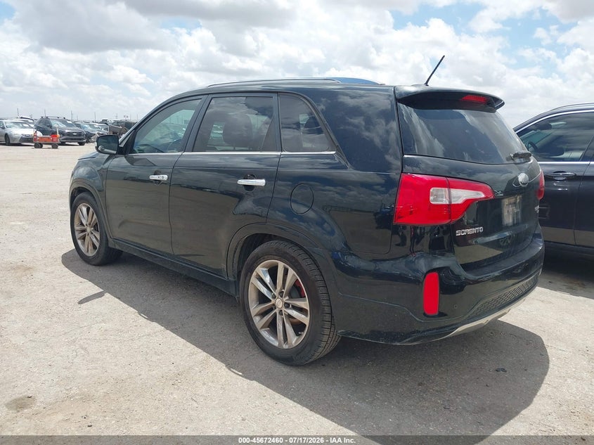 2014 Kia Sorento VIN 5XYKW4A76EG450912 IAAI salvage auction — NORMAL WEAR, Original (Texas), sold $825 on 2026-07-28 (photo 3)