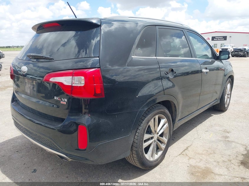2014 Kia Sorento VIN 5XYKW4A76EG450912 IAAI salvage auction — NORMAL WEAR, Original (Texas), sold $825 on 2026-07-28 (photo 4)