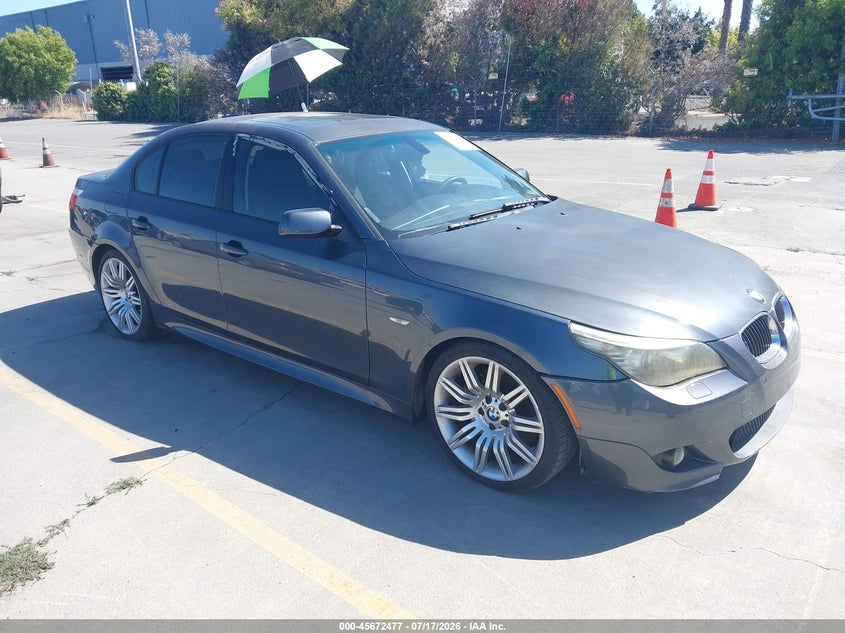 2008 BMW 5 series VIN WBANW53588CT53960 IAAI salvage auction — NORMAL WEAR, Clear - Dealer Only (California), sold $25 on 2026-07-29 (photo 1)