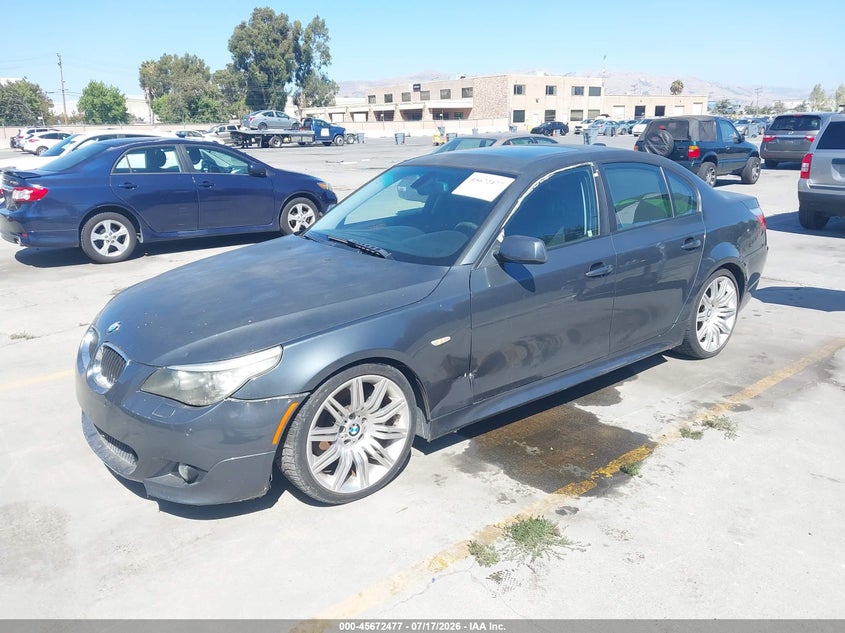 2008 BMW 5 series VIN WBANW53588CT53960 IAAI salvage auction — NORMAL WEAR, Clear - Dealer Only (California), sold $25 on 2026-07-29 (photo 2)