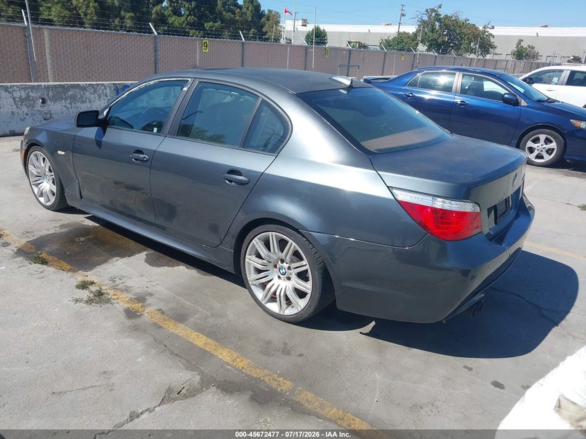 2008 BMW 5 series VIN WBANW53588CT53960 IAAI salvage auction — NORMAL WEAR, Clear - Dealer Only (California), sold $25 on 2026-07-29 (photo 3)