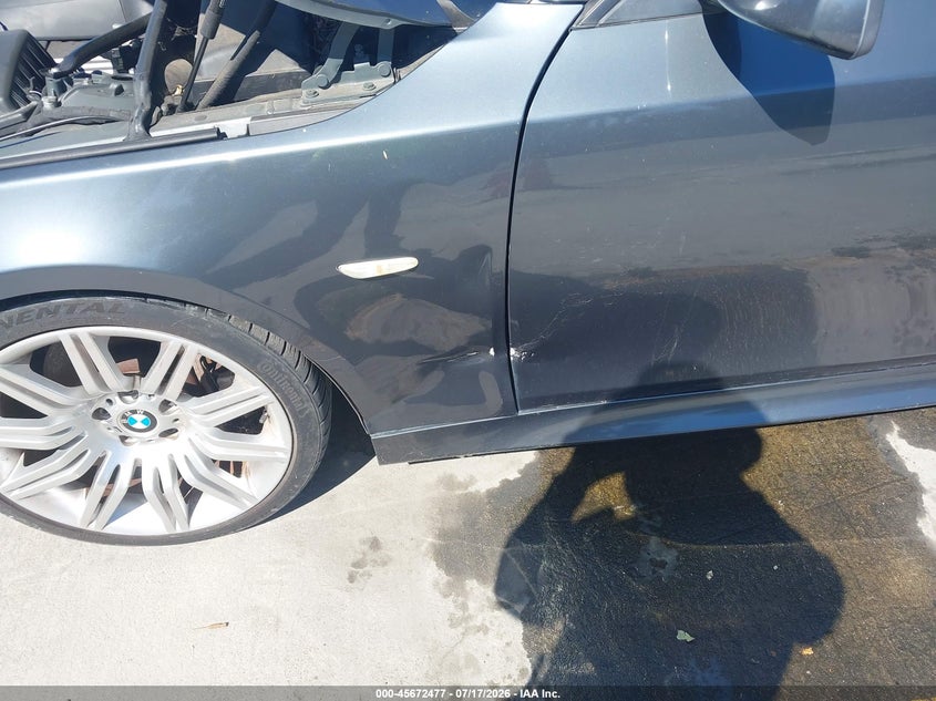 2008 BMW 5 series VIN WBANW53588CT53960 IAAI salvage auction — NORMAL WEAR, Clear - Dealer Only (California), sold $25 on 2026-07-29 (photo 6)